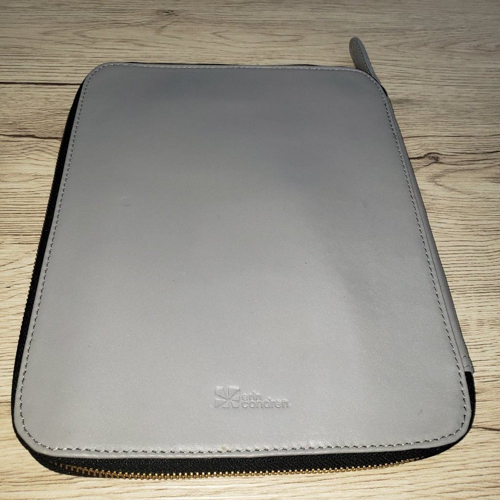 Erin Condren Grey Functional Portfolio